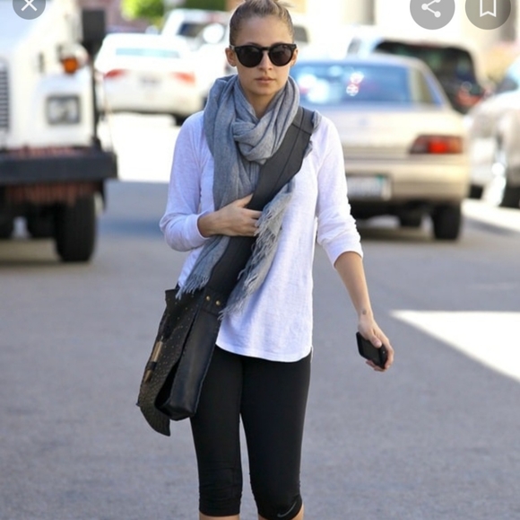 HOUSE OF HARLOW WS BLK Studded LTR Saddlebag-NWOT - Picture 2 of 13